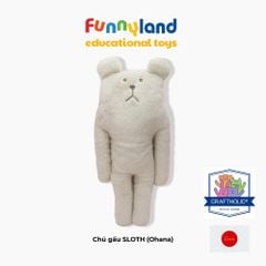 Gấu bông Nhật Bản Craftholic - Chú gấu SLOTH (Ohana)