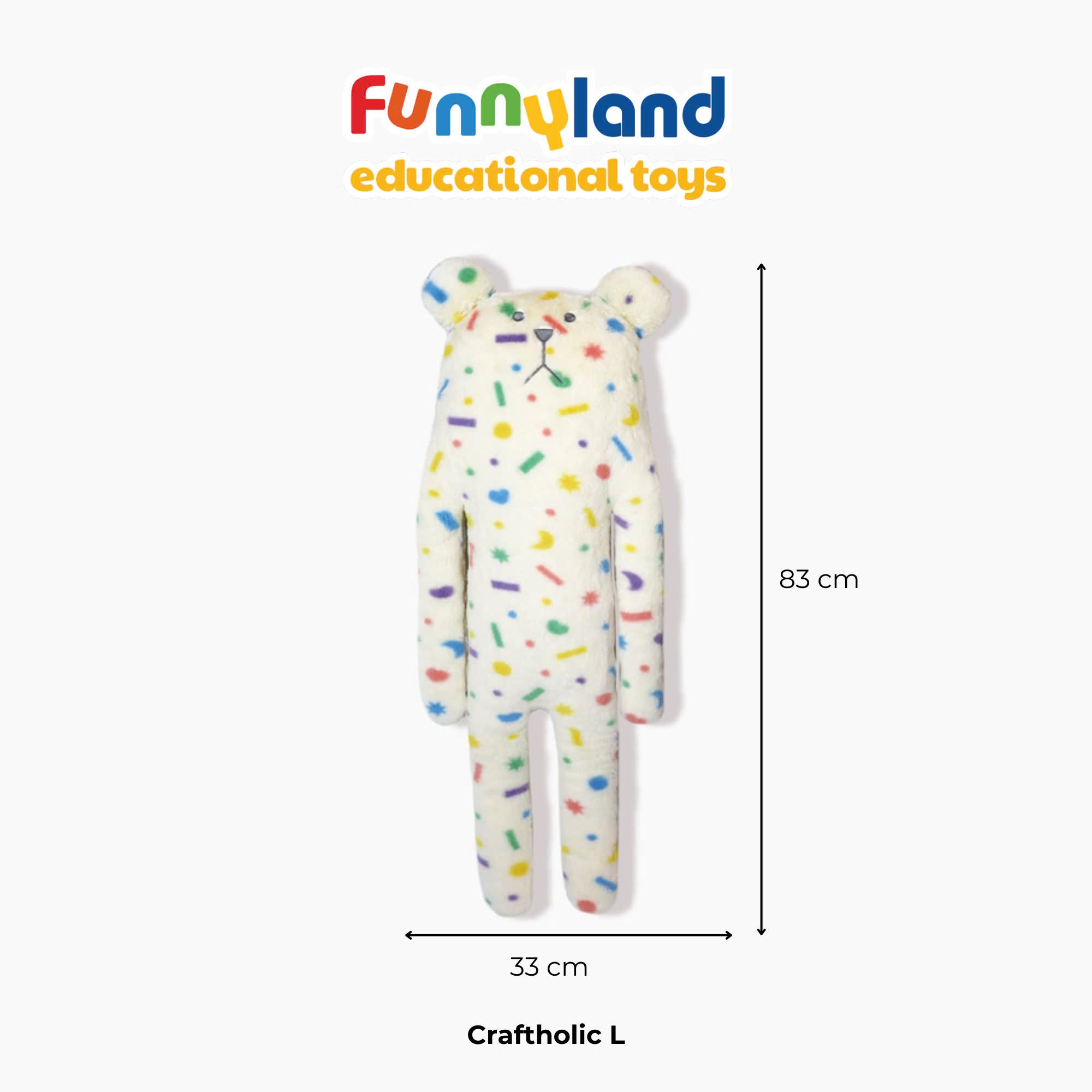 Gấu bông Nhật Bản Craftholic - Chú gấu SLOTH (Lealea Craft)