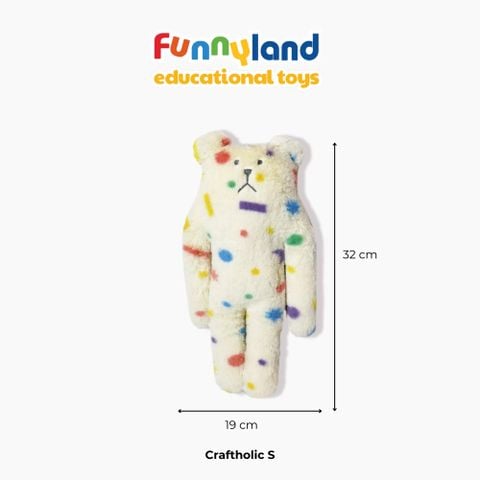 Gấu bông Nhật Bản Craftholic - Chú gấu SLOTH (Lealea Craft)