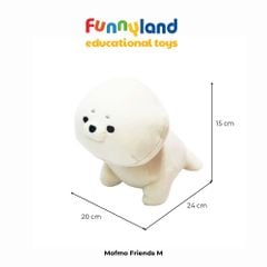 Gấu bông Nhật Bản Mofmo Friends - Chú Hải Cẩu Seal