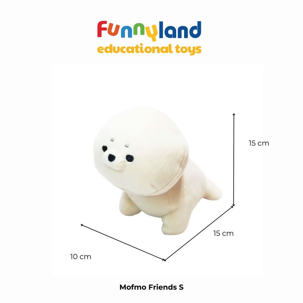 Gấu bông Nhật Bản Mofmo Friends - Chú Hải Cẩu Seal