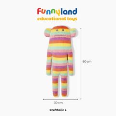 Gấu bông Nhật Bản Craftholic - Chú khỉ LORIS (Lealea Craft)