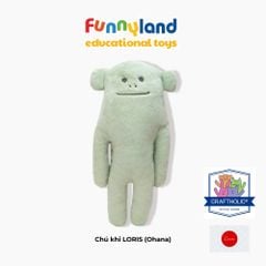 Gấu bông Nhật Bản Craftholic - Chú khỉ LORIS (Ohana)