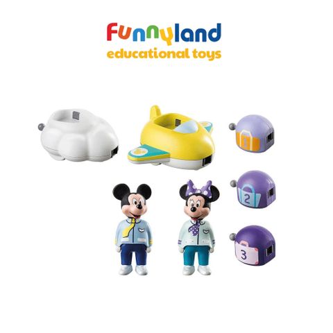 Đồ chơi mô hình Playmobil Chuyến đi trên mây của Mickey & Minnie