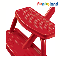 Xe đạp ba bánh trẻ em Radio Flyer Classic Red Dual Deck Tricycle