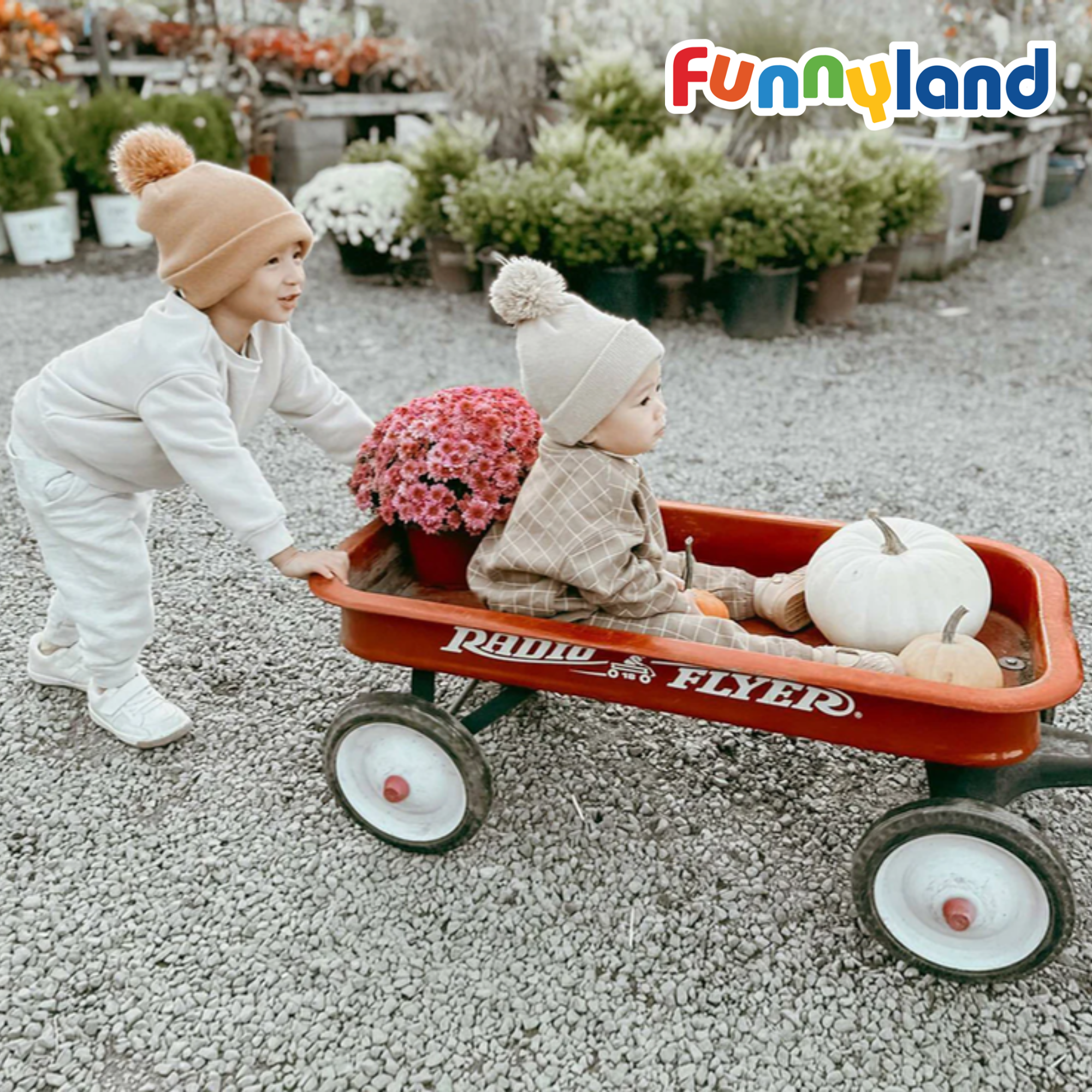 Xe kéo 4 bánh Radio Flyer Classic Red Wagon