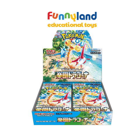 Bộ Thẻ bài Pokemon TCG - Bộ thẻ bài Mở Rộng Rakuen Dragone SV7a ( Tiếng Nhật)