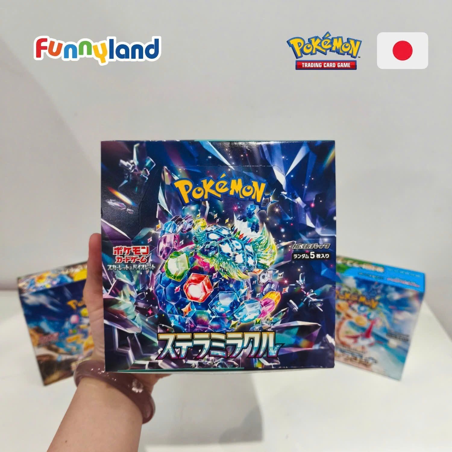  Bộ Thẻ bài Pokemon TCG - Bộ thẻ bài Mở Rộng Stella Miracle SV7 [JPN] 