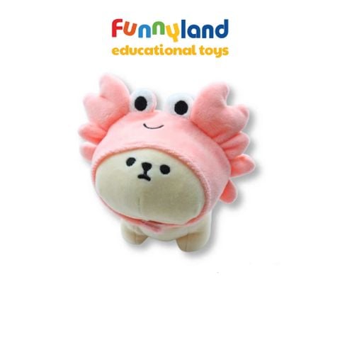 Phụ kiện gấu bông Nhật Bản Mofmo Friends - Mũ đội bé Cua (Phụ kiện)