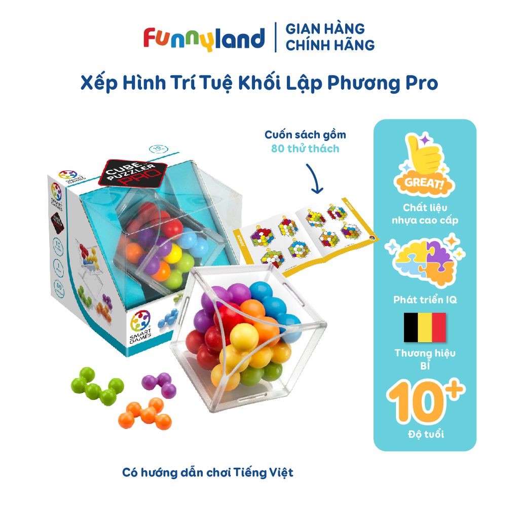 SmartGames - Thử thách Cube Puzzler Pro