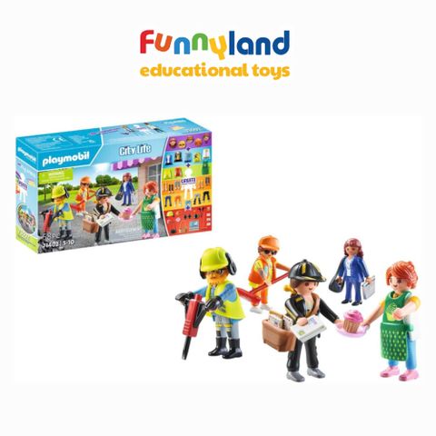 Đồ chơi mô hình Playmobil Bộ nhân vật Cuộc sống thành thị