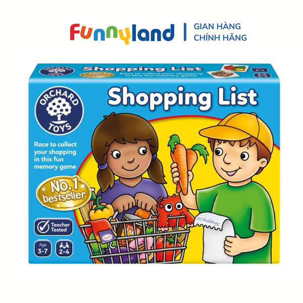 Đồ chơi trí tuệ OrchardToys Shopping List - Danh Sách Mua Hàng