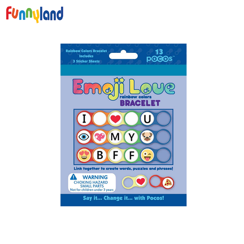 Đồ chơi hạt sáng tạo Pocos Fashion colour Bracelet Kit (13 chi tiết)