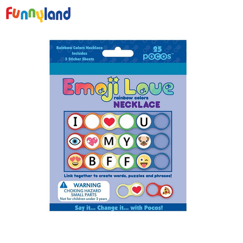 Đồ chơi hạt sáng tạo Pocos Fashion colour Bracelet Kit (25 chi tiết)