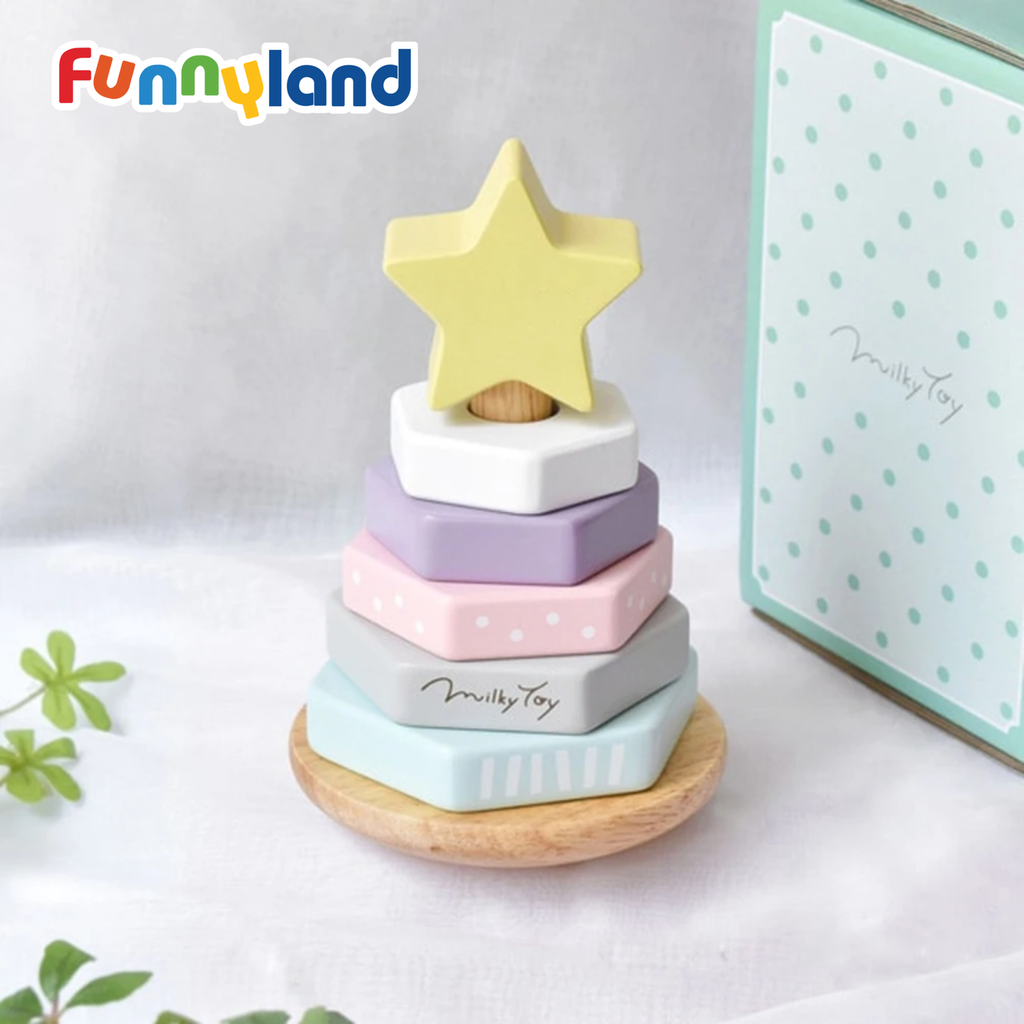 Geni - Bộ đồ chơi gỗ - cây thông ước mơ (Dreamy Tree)