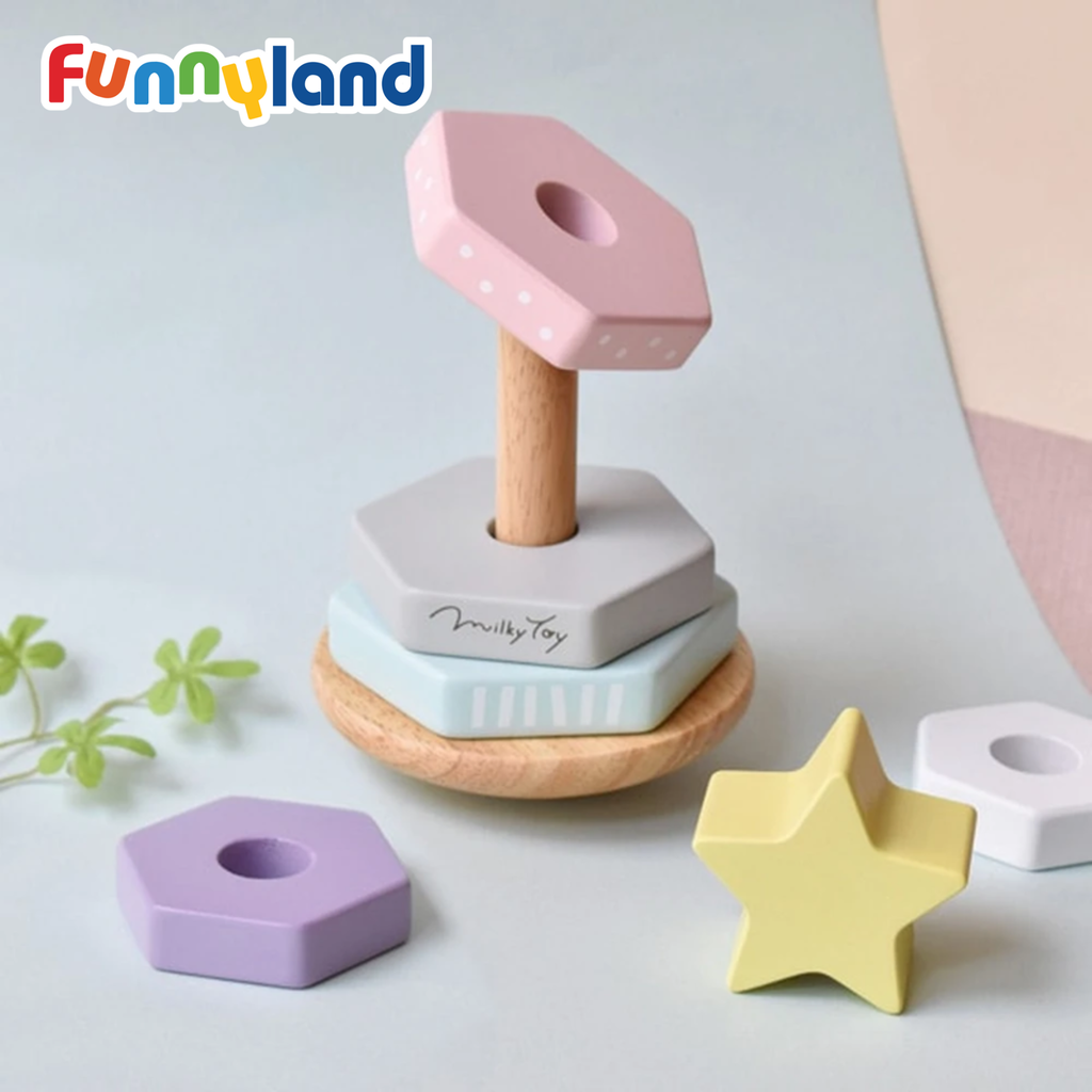 Geni - Bộ đồ chơi gỗ - cây thông ước mơ (Dreamy Tree)