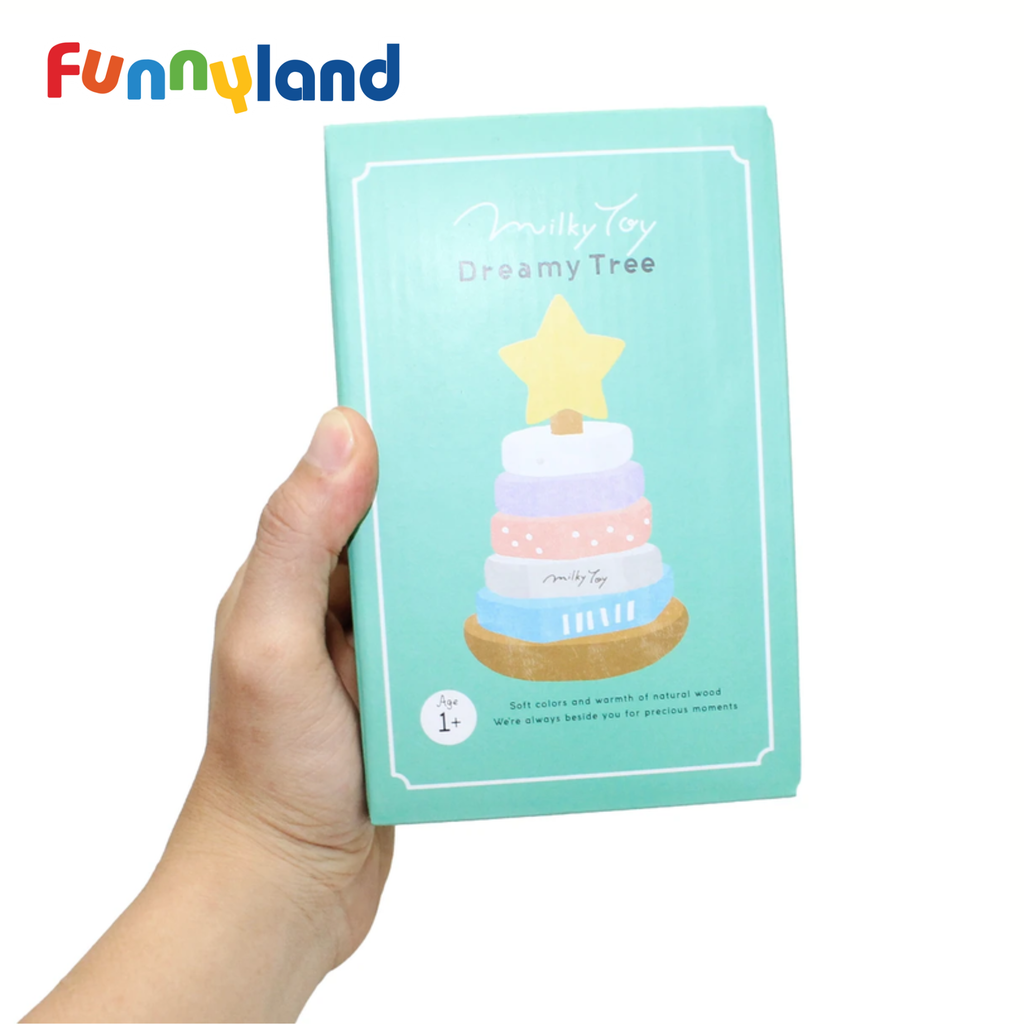 Geni - Bộ đồ chơi gỗ - cây thông ước mơ (Dreamy Tree)