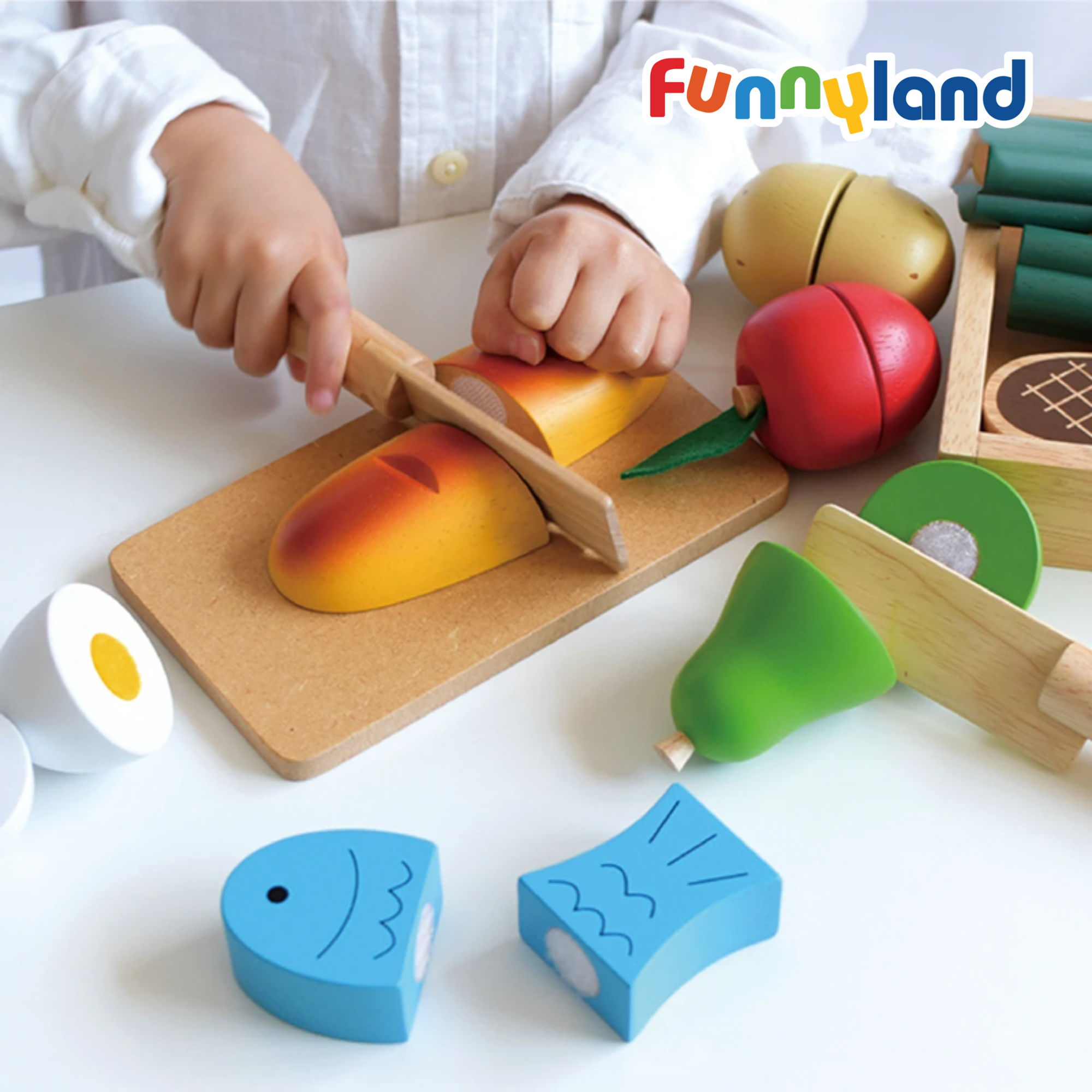  Đồ Chơi Nhà Bếp Nhỏ Bằng Gỗ - First Little Chef Geni 