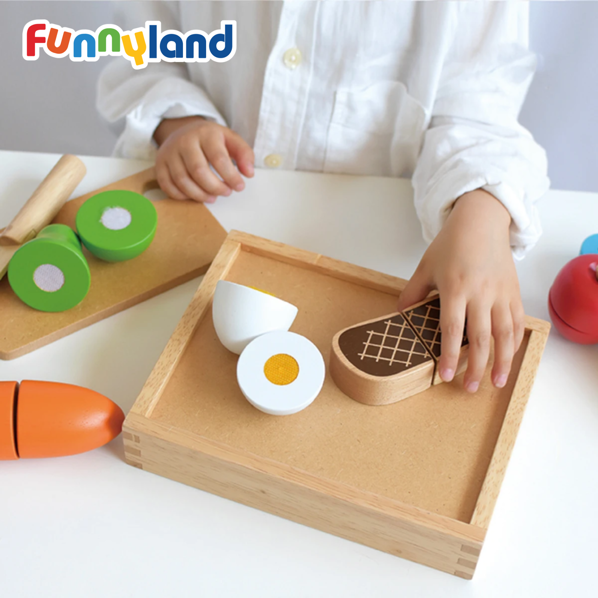  Đồ Chơi Nhà Bếp Nhỏ Bằng Gỗ - First Little Chef Geni 