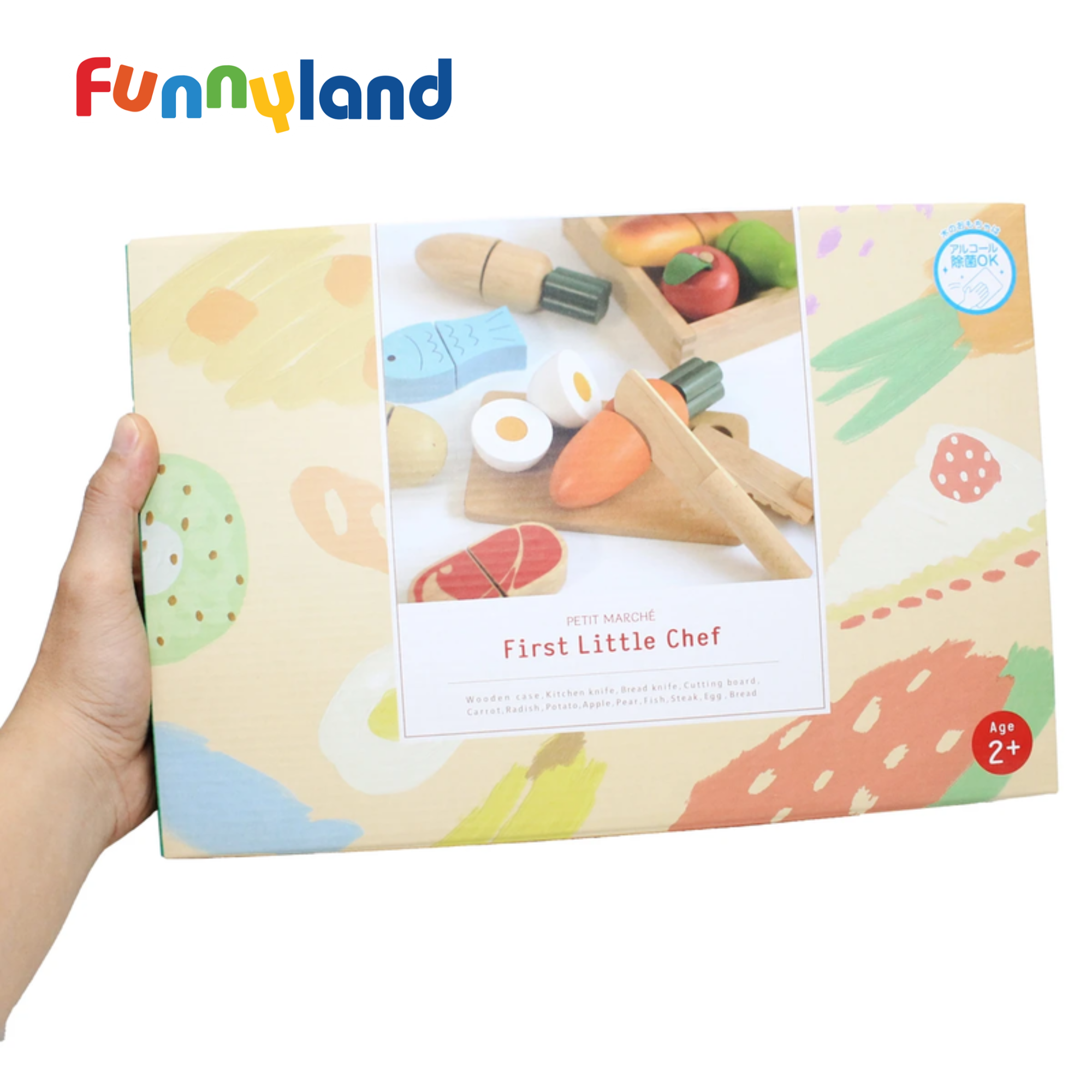  Đồ Chơi Nhà Bếp Nhỏ Bằng Gỗ - First Little Chef Geni 