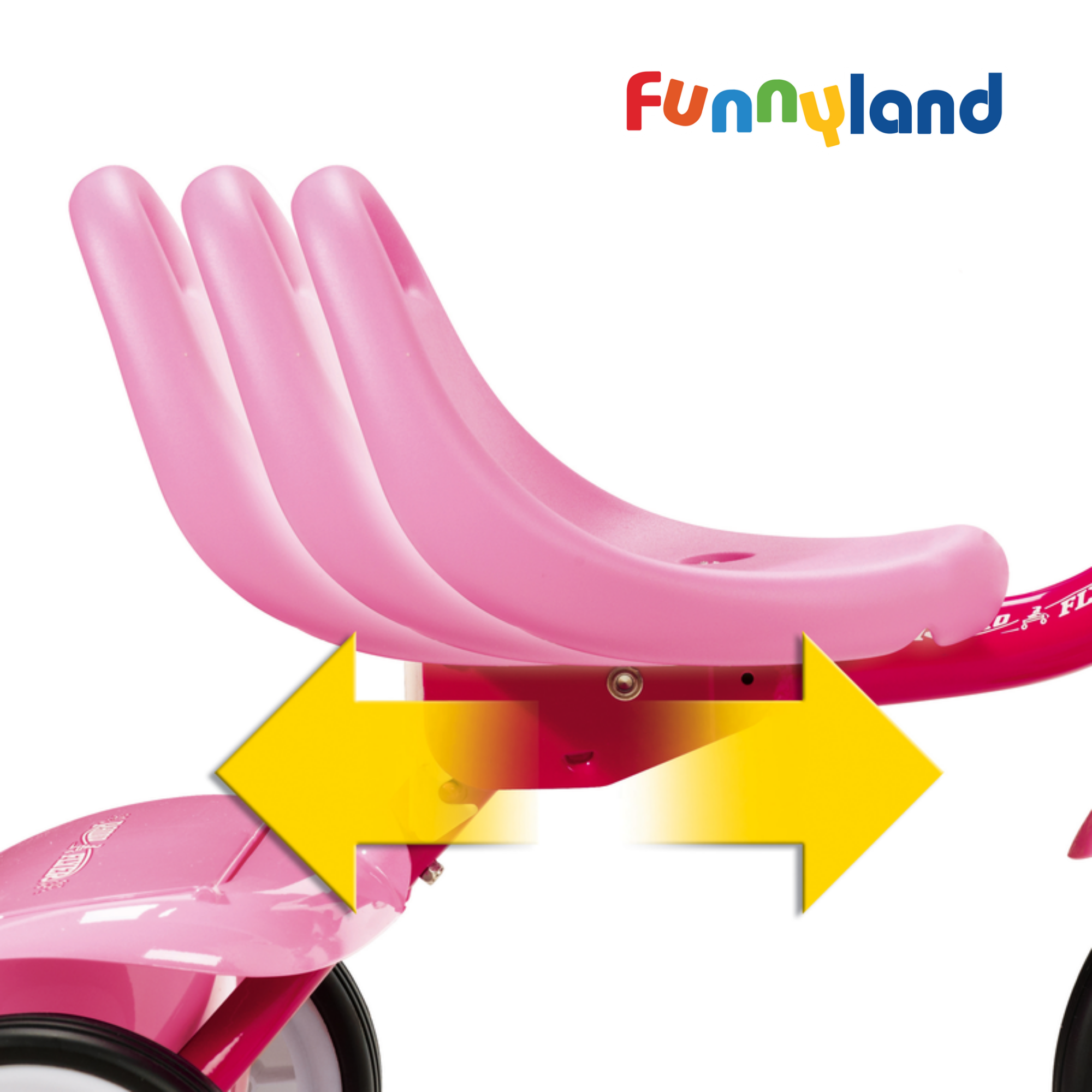 Xe đạp ba bánh trẻ em Radio Flyer Fold 2 Go Trike (Pink) 