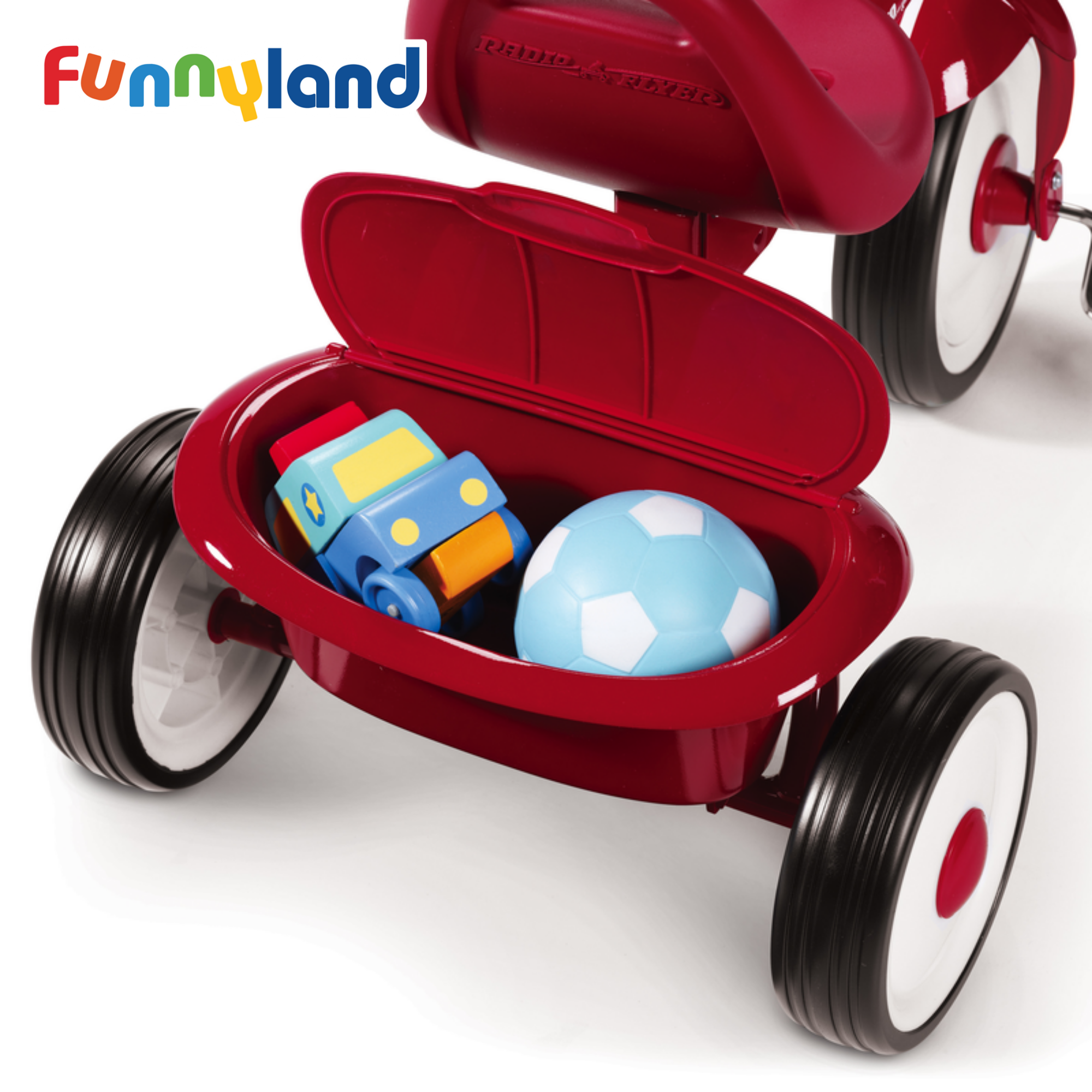 Xe đạp ba bánh trẻ em Radio Flyer Fold 2 Go Trike (Red)