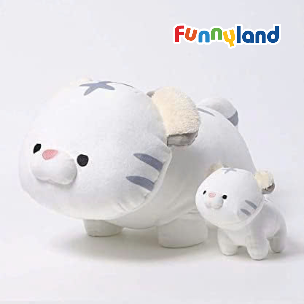 Thú bông MofmoFriends S - Tiger White