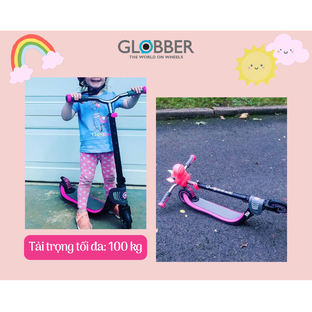  Xe trượt scooter 2 bánh gấp gọn GLOBBER FLOW FOLDABLE 125 dành cho trẻ em từ 6 tuổi 