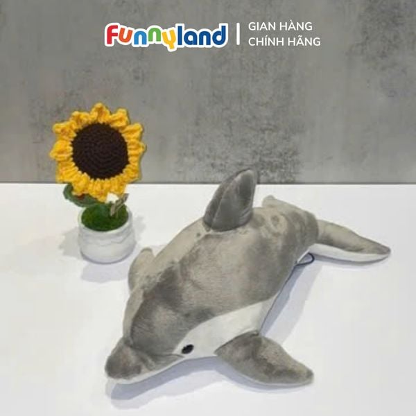 Be My - Thú nhồi bông Gray Dolphin 12"