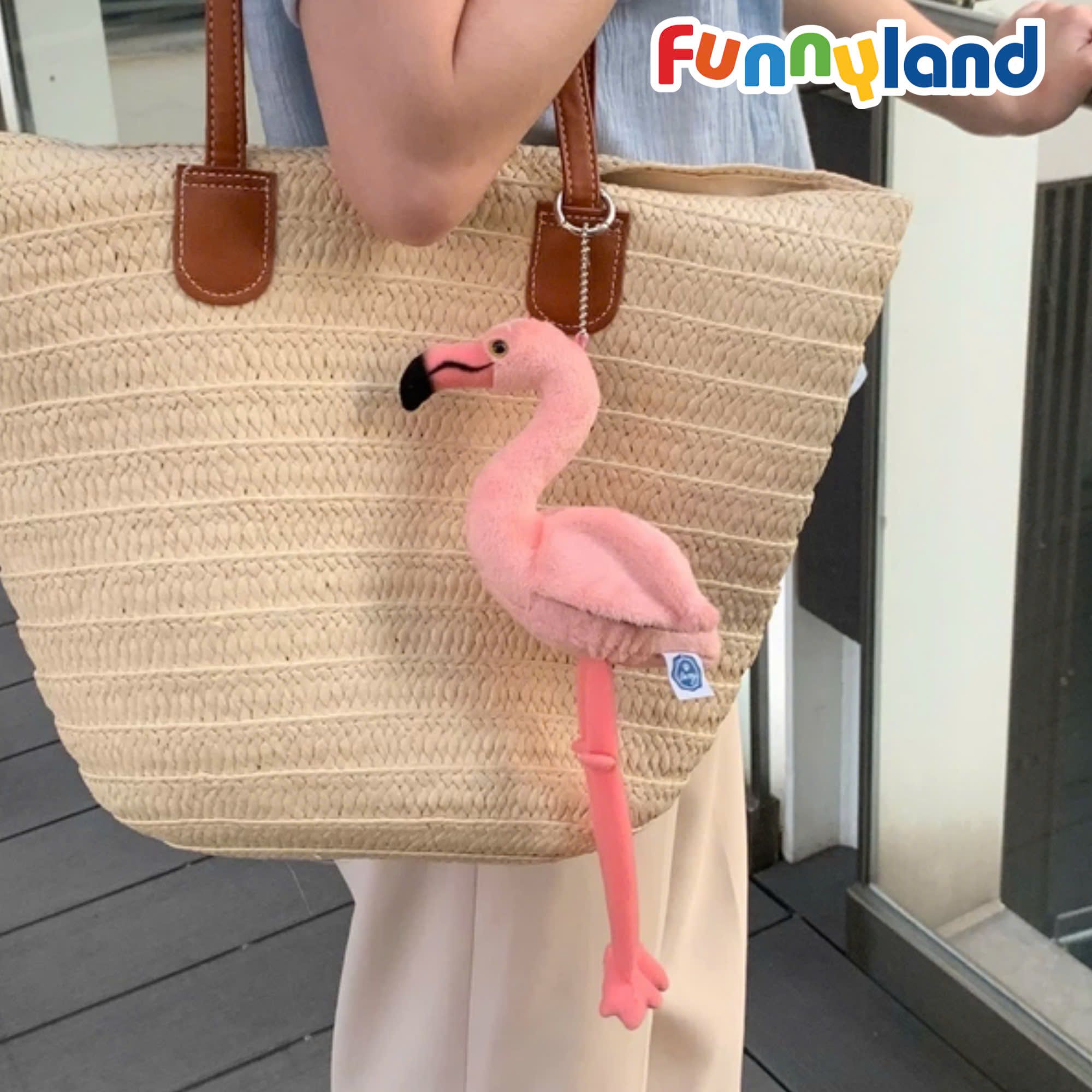  Phụ kiện móc khoá Be My-Hanging Flamingo 