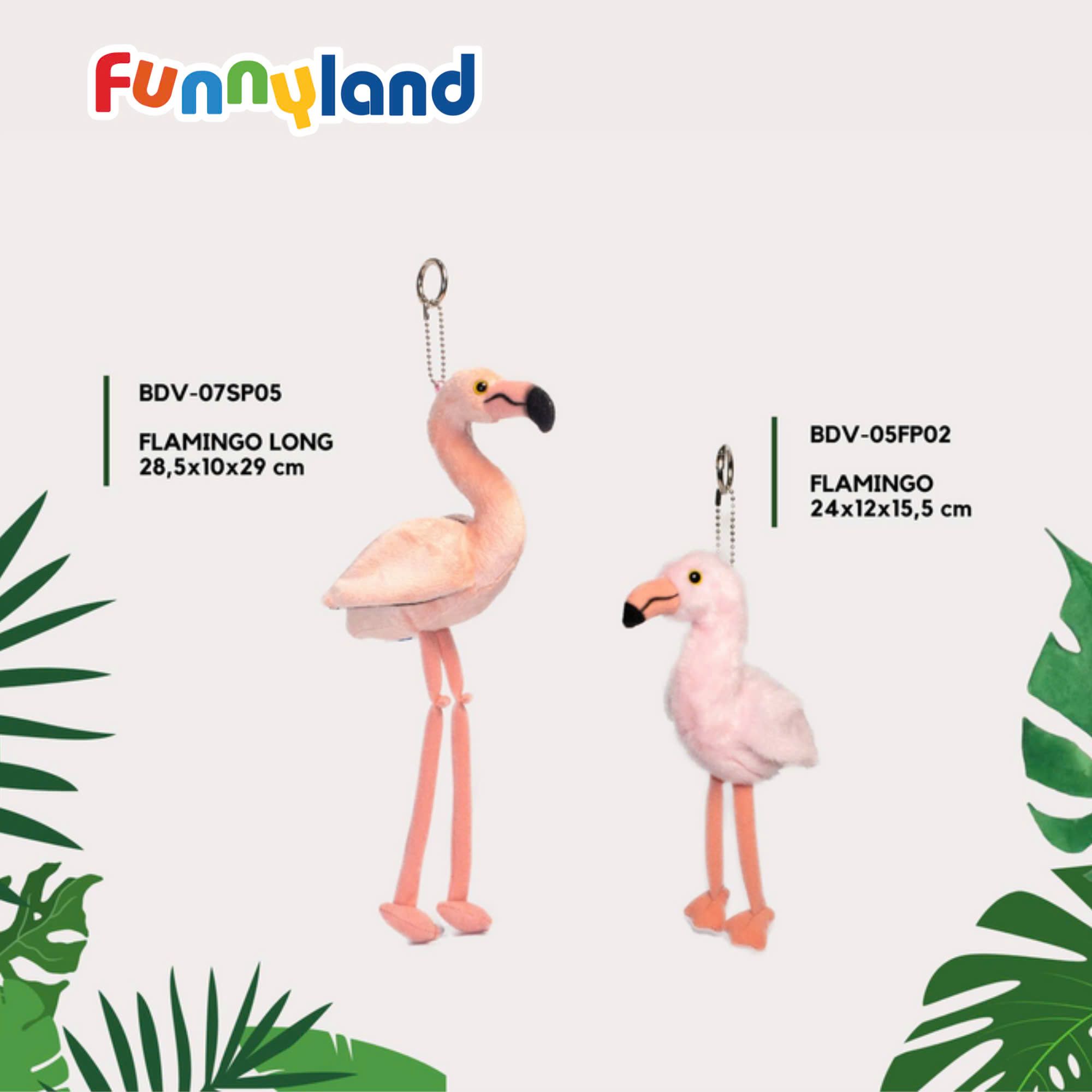  Phụ kiện móc khoá Be My-Hanging Flamingo 