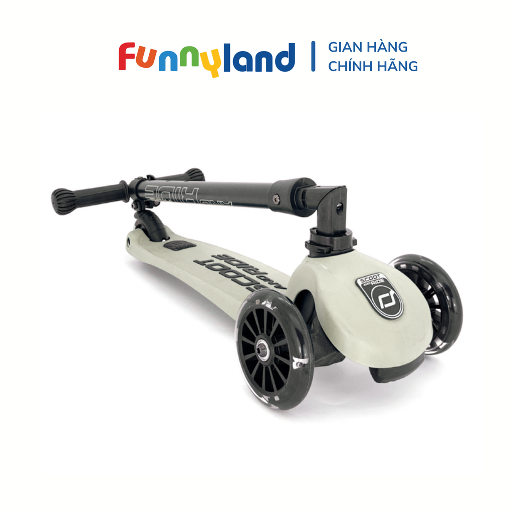 Xe scooter trẻ em Scoot and Ride Highwaykick 3 LED (Ash)