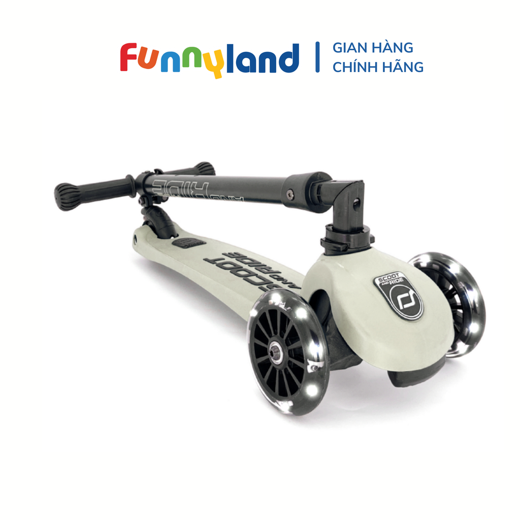 Xe scooter trẻ em Scoot and Ride Highwaykick 3 LED (Ash)