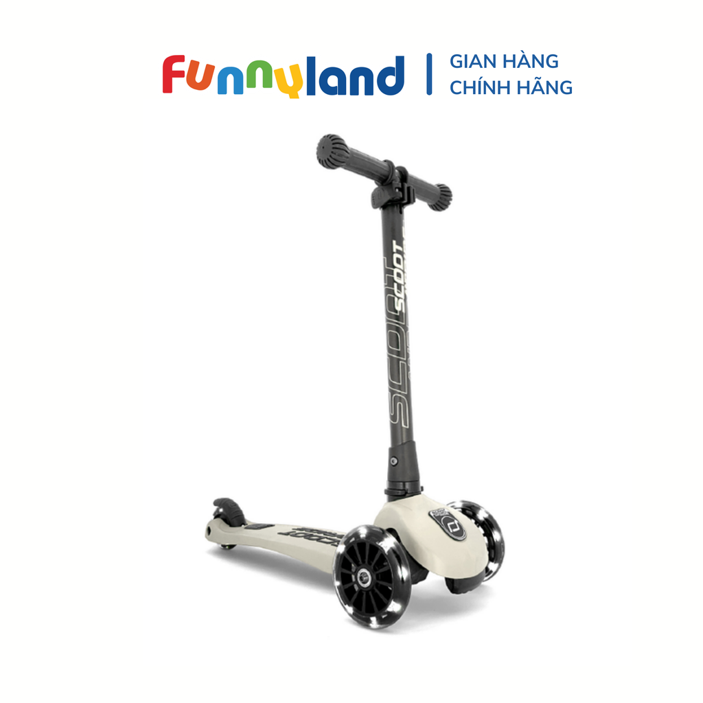 Xe scooter trẻ em Scoot and Ride Highwaykick 3 LED (Ash)