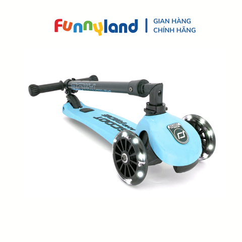 Xe scooter trẻ em Scoot and Ride Highwaykick 3 LED (Blueberry)