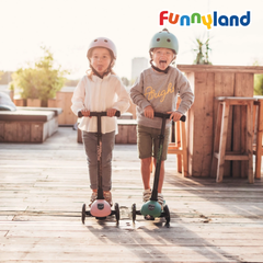 Xe scooter trẻ em Scoot and Ride Highwaykick 3 LED (Forest)