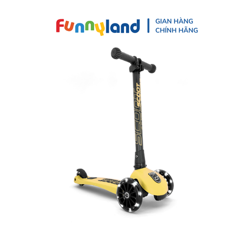 Xe scooter trẻ em Scoot and Ride Highwaykick 3 LED (Lemon)