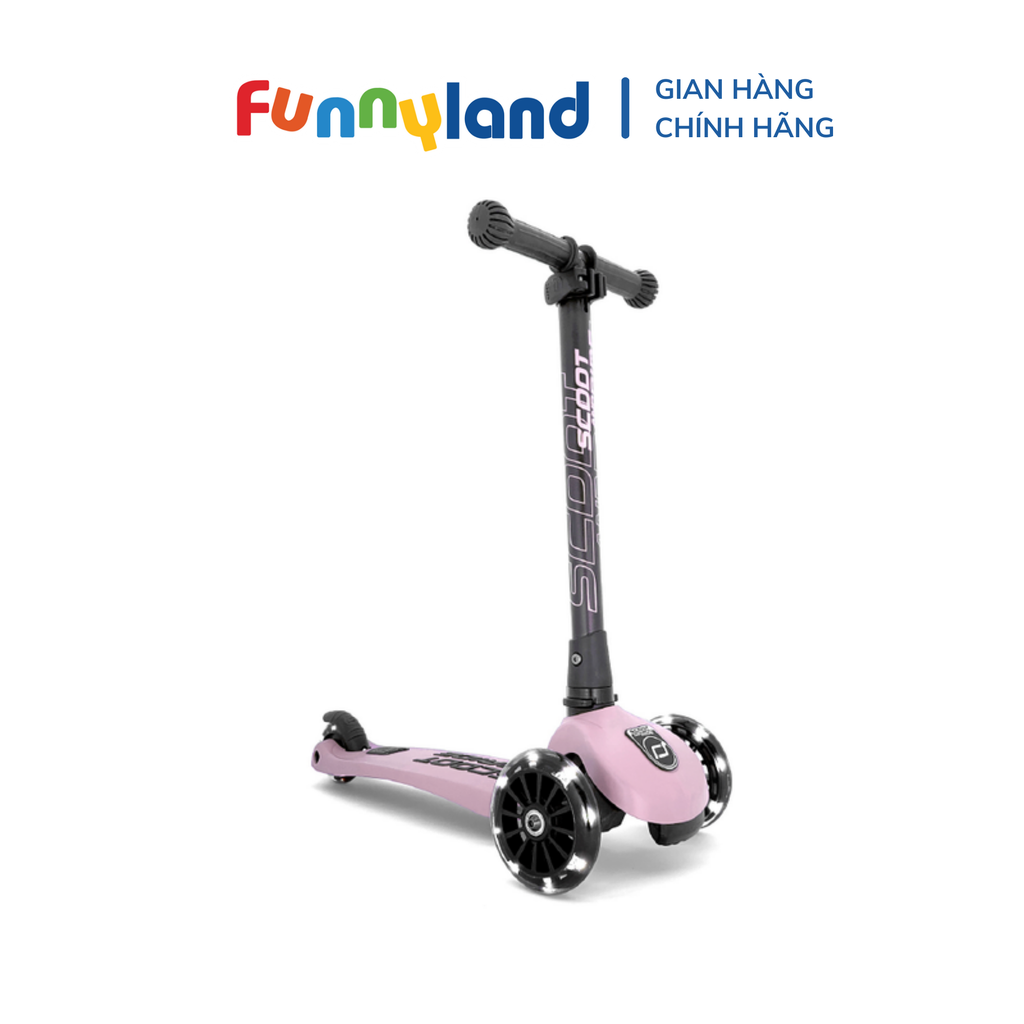 Xe scooter trẻ em Scoot and Ride Highwaykick 3 LED (Rose)