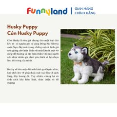 Đồ chơi Thú nhồi bông MY DOG MINI Husky Puppy Sitting