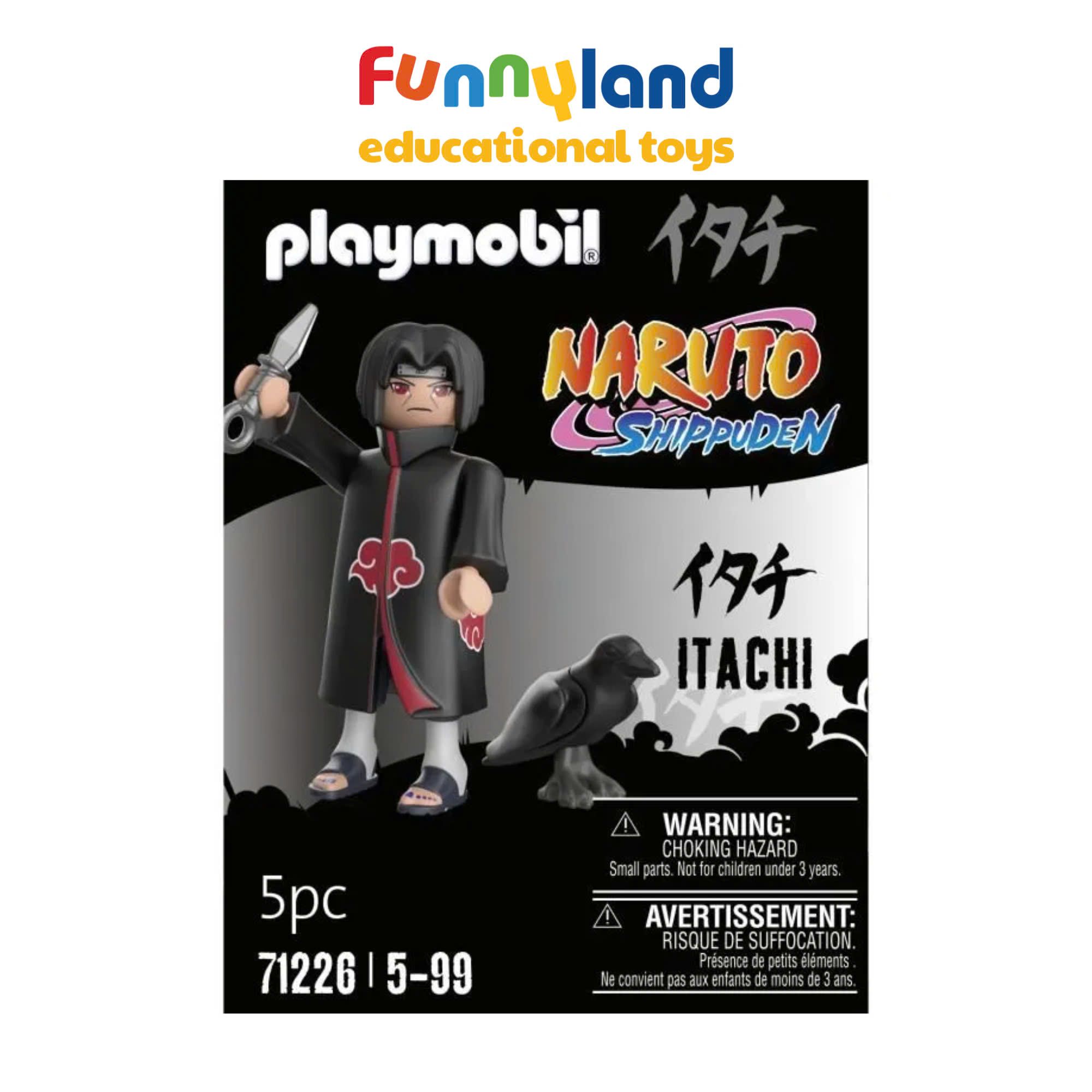 Đồ chơi mô hình Naruto Playmobil Itachi Akatsuki 