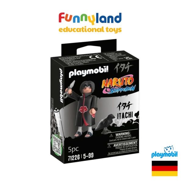 Đồ chơi mô hình Naruto Playmobil Itachi Akatsuki
