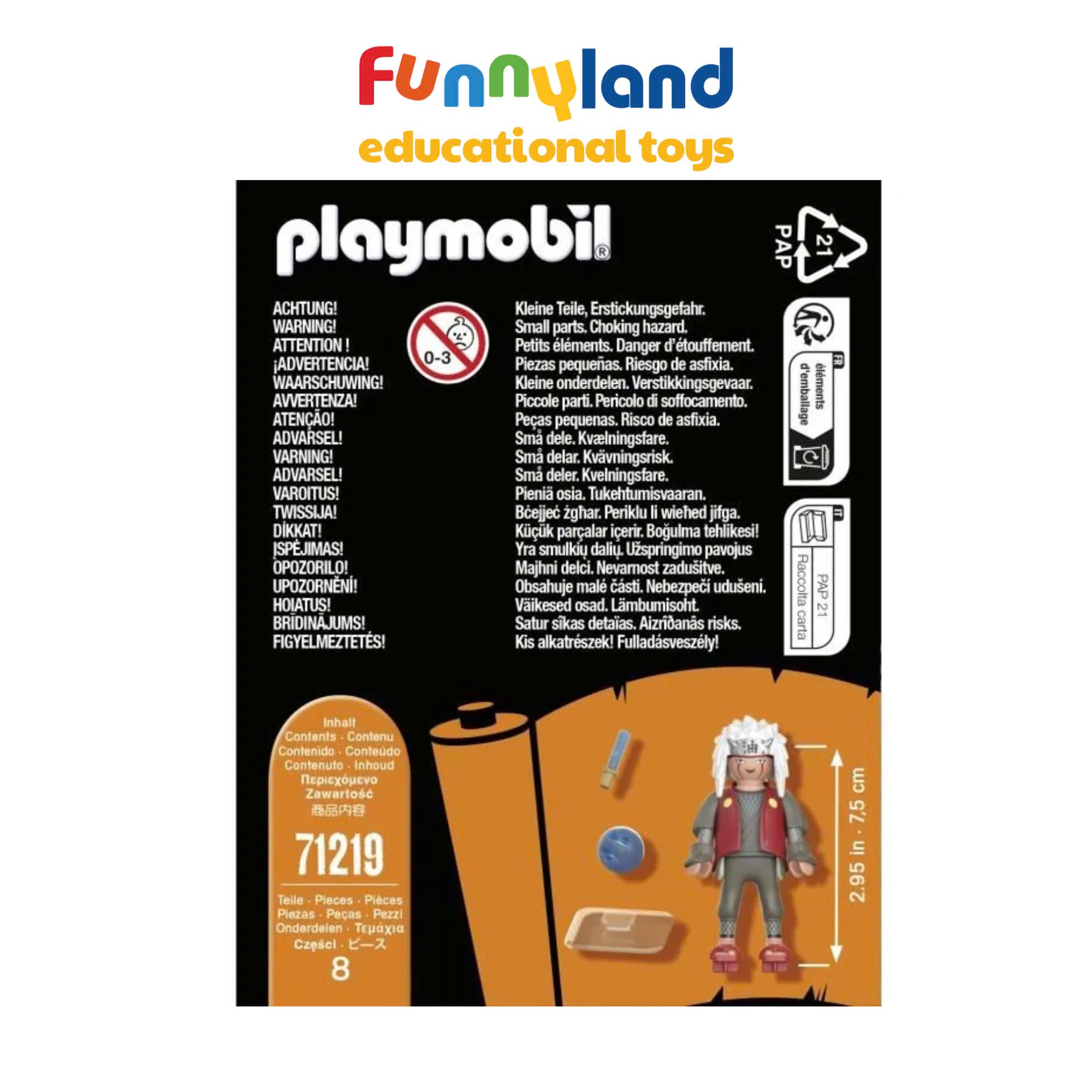 Đồ chơi mô hình Naruto Playmobil Jiraiya