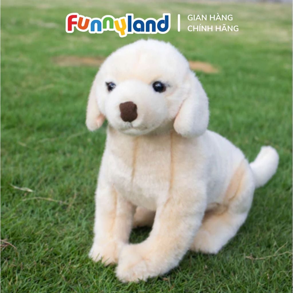Thú nhồi bông MY DOG MINI Labrador Puppy Cream Sitting