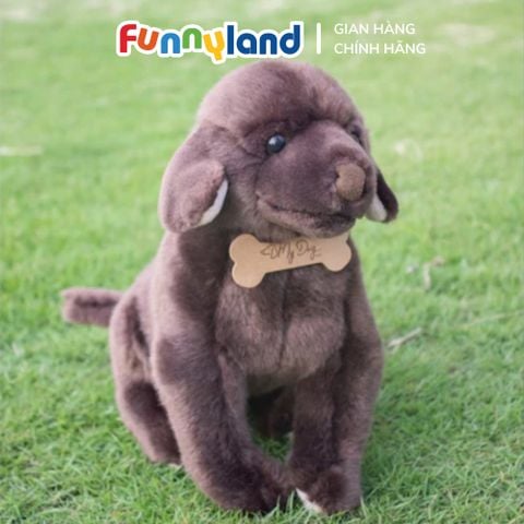 Đồ chơi Thú nhồi bông MY DOG MINI Labrador Puppy Choco Sitting