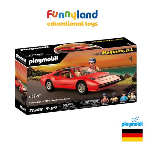 Đồ chơi mô hình Playmobil Magnum, p.i. Ferrari 308 GTS Quattrovalvole