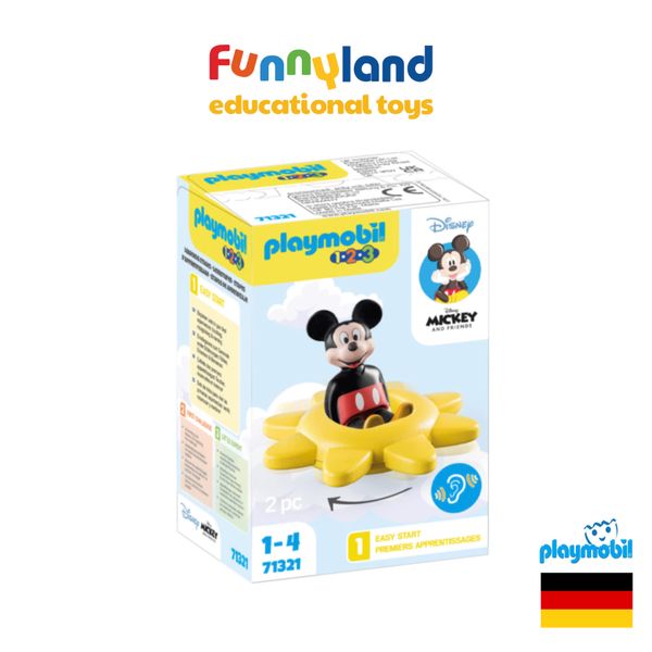 Đồ chơi mô hình Playmobil: Mặt trời quay tròn của Mickey