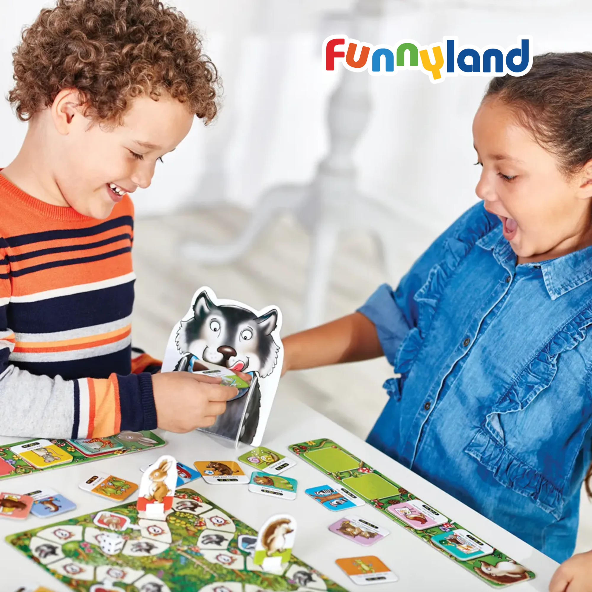 Đồ chơi trí tuệ OrchardToys What's the Time, Mr Wolf - Mấy giờ rồi ông Sói 