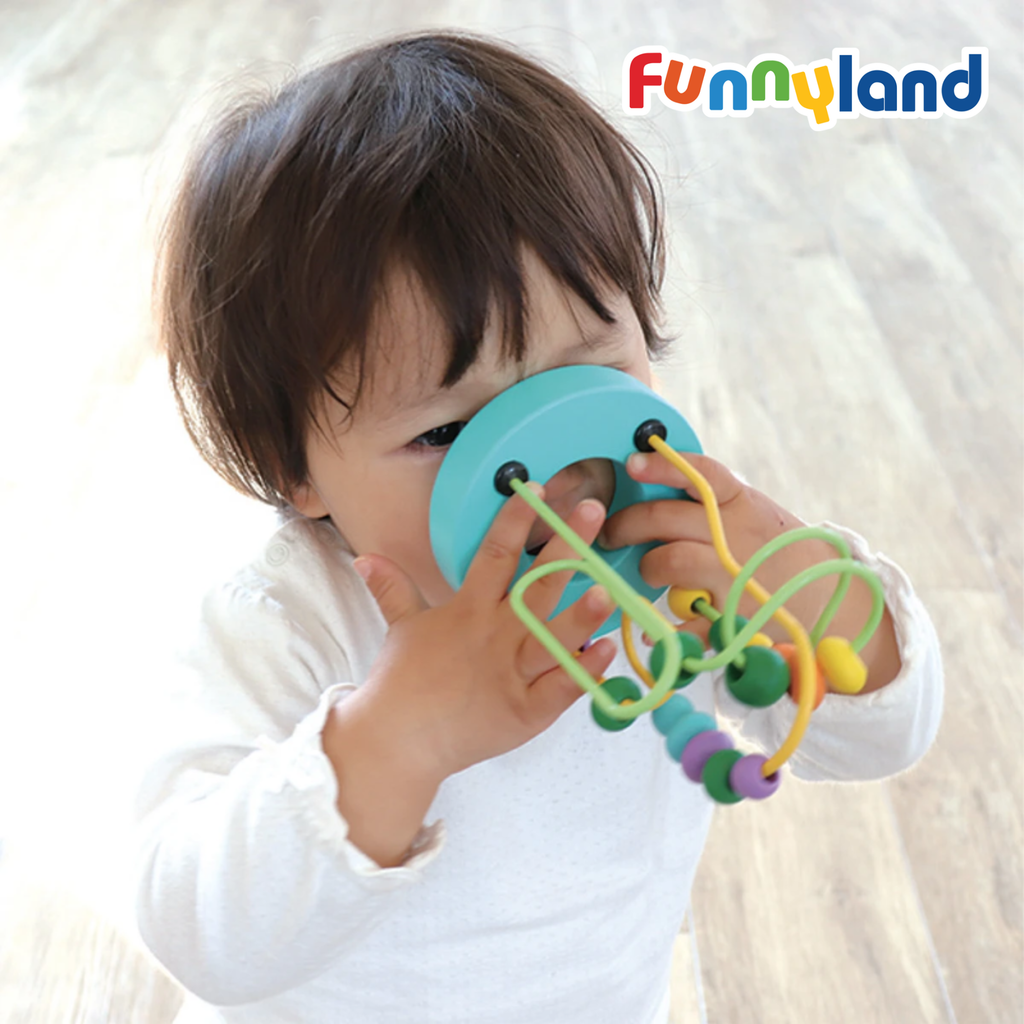 Geni - Bộ luồn hạt gỗ (Mini Looping Set)