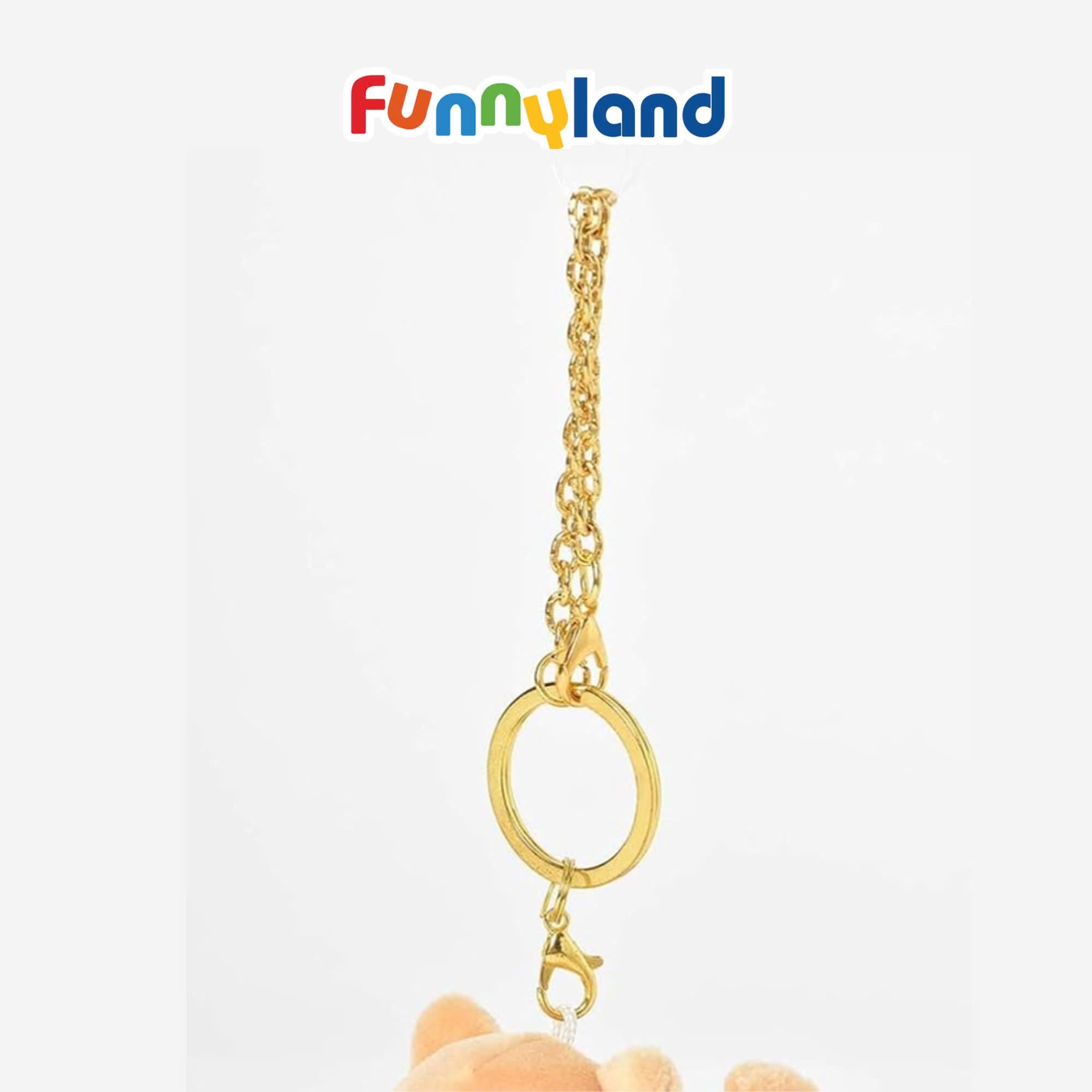 Móc khoá gấu bông Nhật Bản Mofmo Friends - Bé Shiba Inu Vàng (Shiba Inu Yellow)