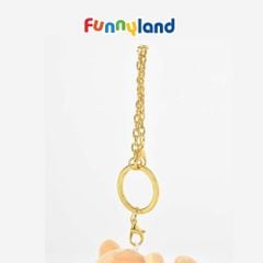 Móc khoá gấu bông Nhật Bản Mofmo Friends - Bé Shiba Inu Vàng (Shiba Inu Yellow)